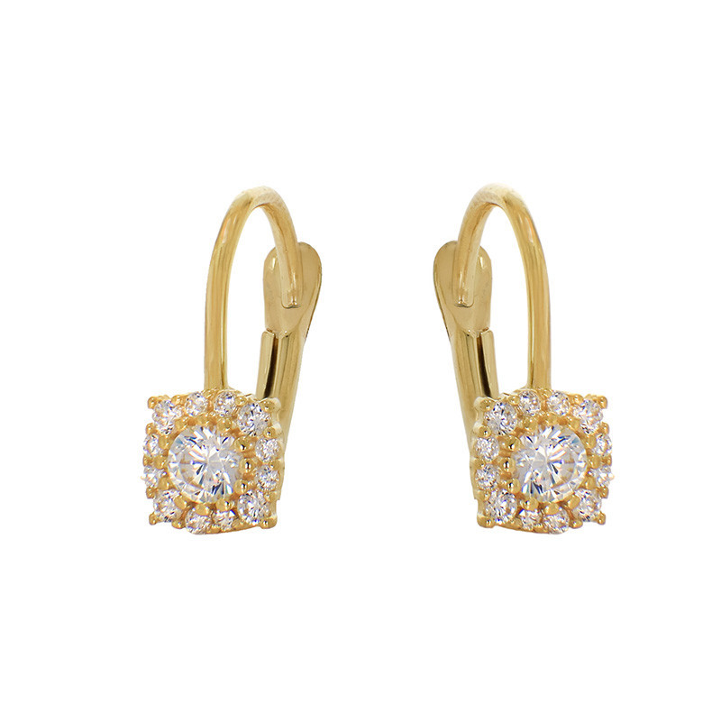 Cercei, Aur Galben, 14 k, 1.34 gr, Cod Produs: 803053 - Tezaurshop.ro