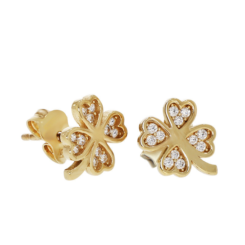 nume de cod: k 9 Cercei, Aur Galben, 18 k, 1.71 gr, Cod Produs: 803387