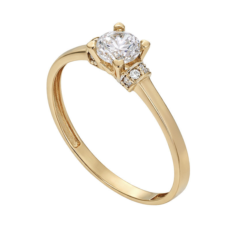 Inel De Logodna, Aur Galben, 14 k, 1.49 gr, Cod Produs: 803419 - Tezaurshop.ro