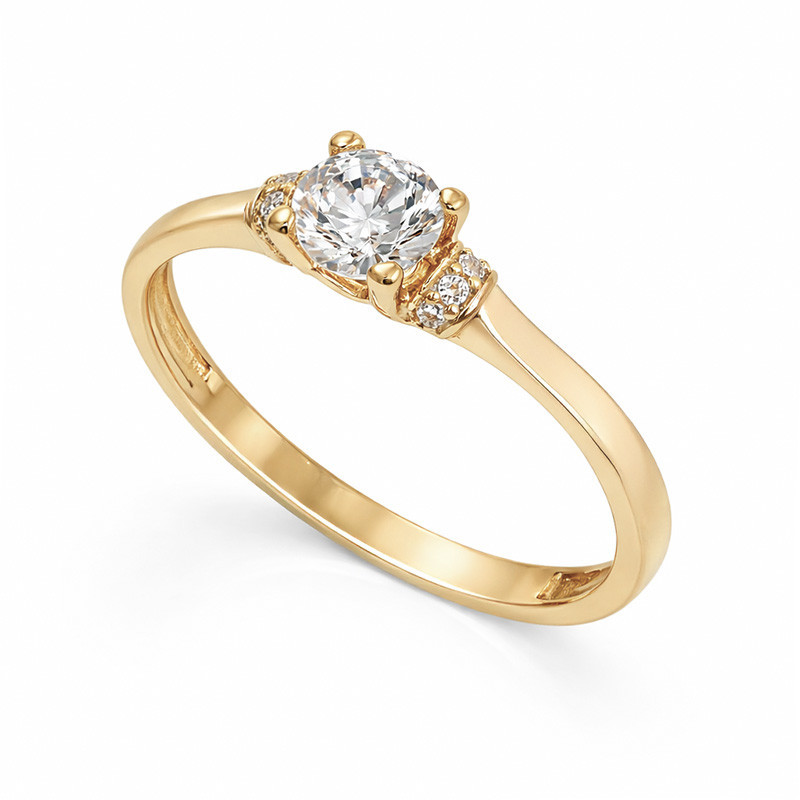 Inel De Logodna, Aur Galben, 14 k, 1.28 gr, Cod Produs: 803626 - Tezaurshop.ro