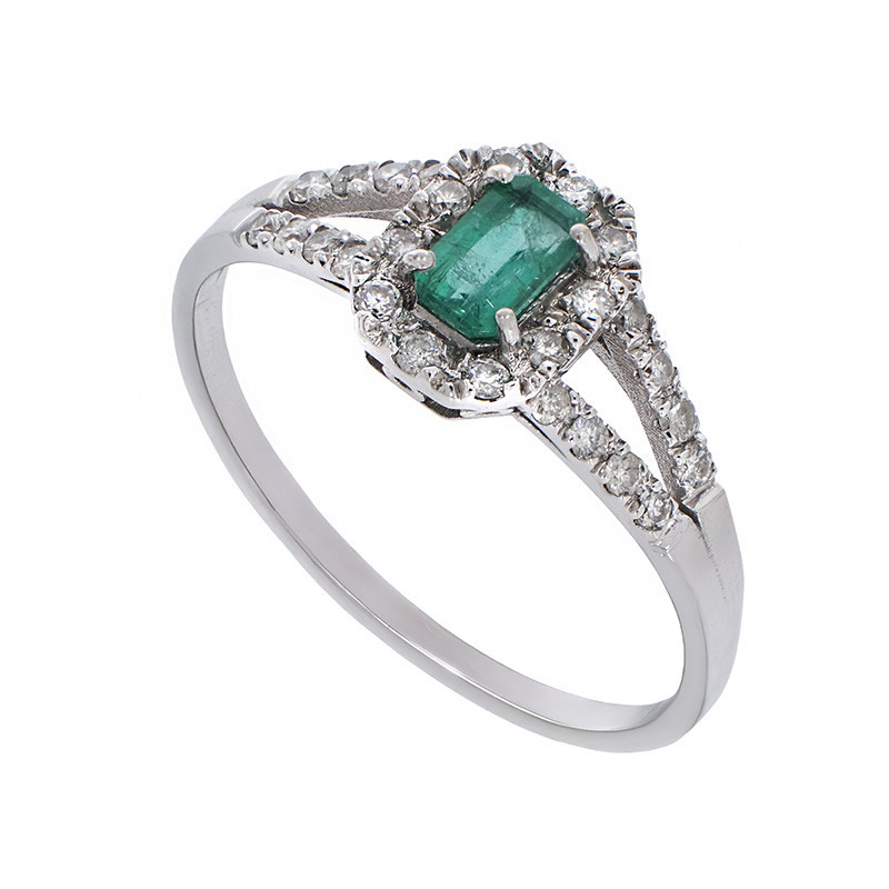 Inel, Aur Alb, 18 k, 1.94 gr, Cod Produs: 803676 - Tezaurshop.ro
