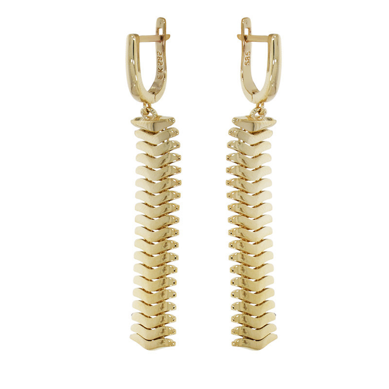 nume de cod: k 9 Cercei, Aur Galben, 14 k, 5.93 gr, Cod Produs: 803700