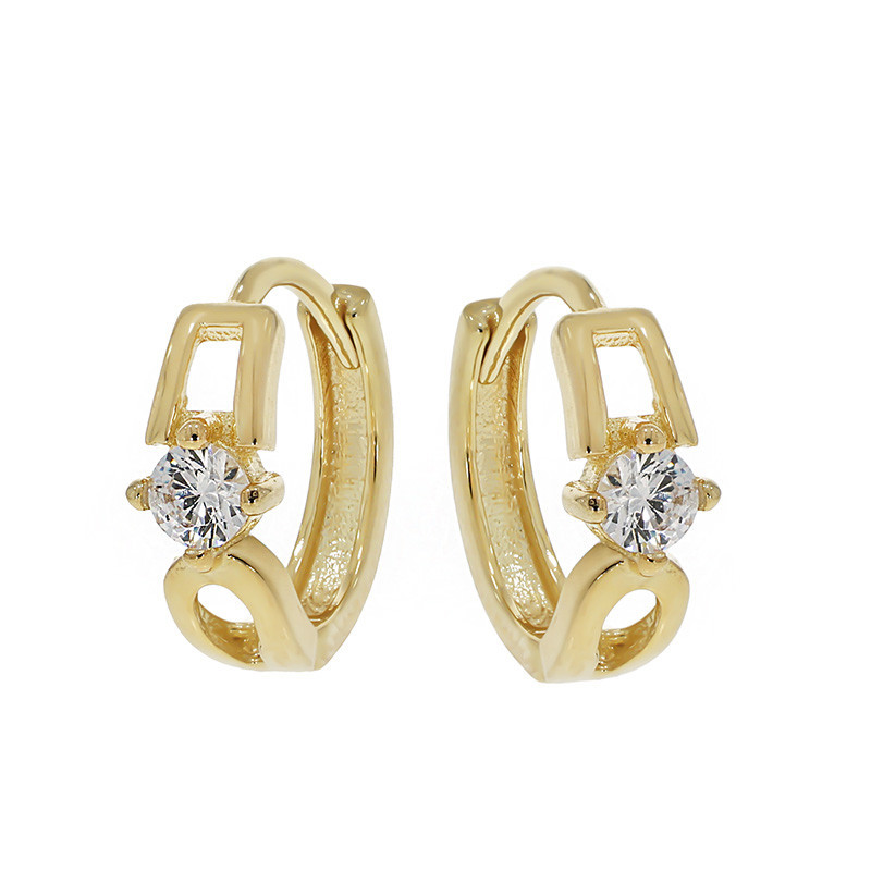 ceas aur Cercei, Aur Galben, 14 k, 2.19 gr, Cod Produs: 803780