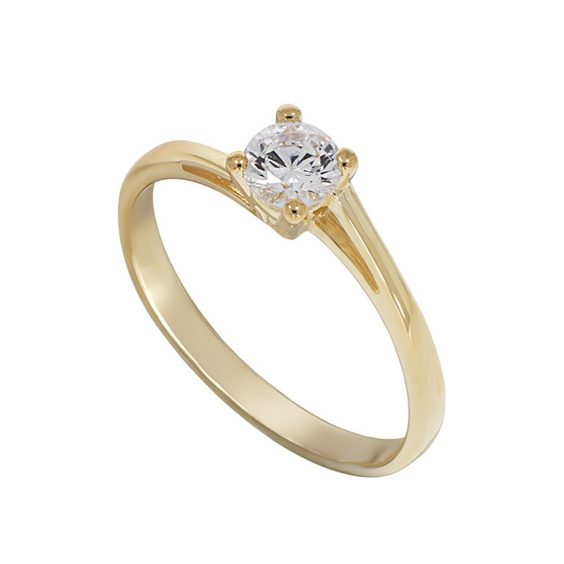 Inel De Logodna, Aur Galben, 14 k, 1.54 gr, Cod Produs: 803896 - Tezaurshop.ro