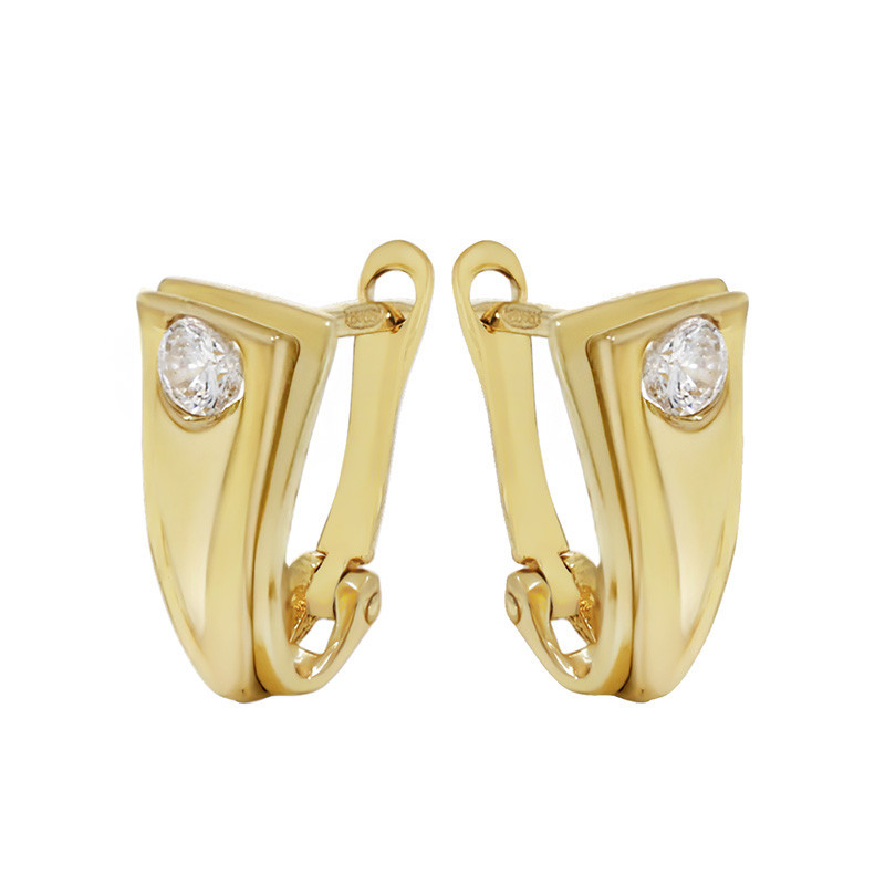 nume de cod: k 9 Cercei, Aur Galben, 14 k, 2.38 gr, Cod Produs: 803930