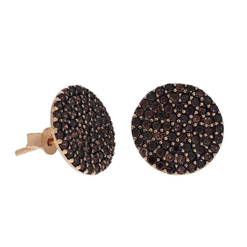 scaune roz Cercei, Aur Roz, 14 k, 2.46 gr, Cod Produs: 803969