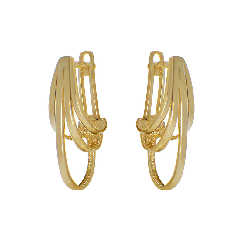 nume de cod: k 9 Cercei, Aur Galben, 14 k, 3.99 gr, Cod Produs: 803987