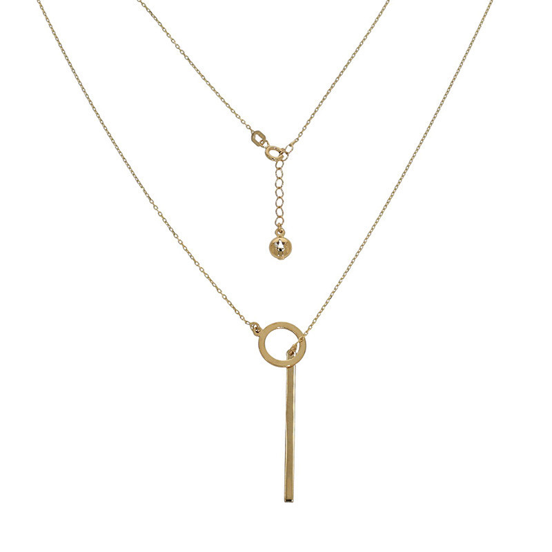 nume de cod: k 9 Colier, Aur Galben, 14 k, 3.39 gr, Cod Produs: 804326