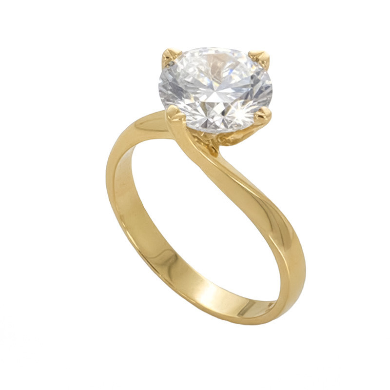 Inel De Logodna, Aur Galben, 14 k, 3.81 gr, Cod Produs: 804519 - Tezaurshop.ro