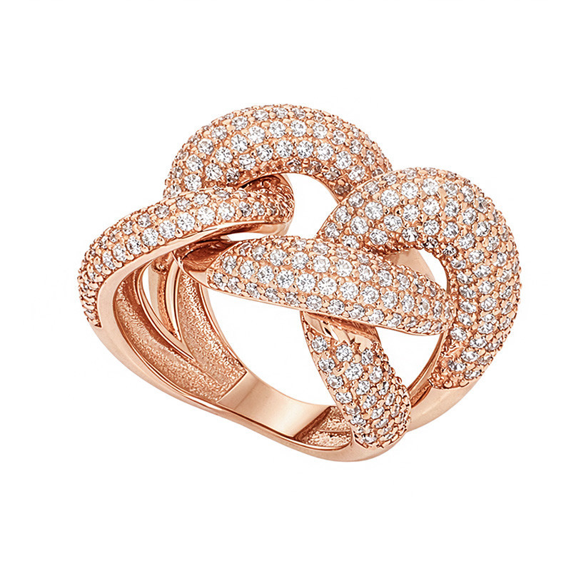 Inel, Aur Roz, 14 k, 8.72 gr, Cod Produs: 804623 - Tezaurshop.ro