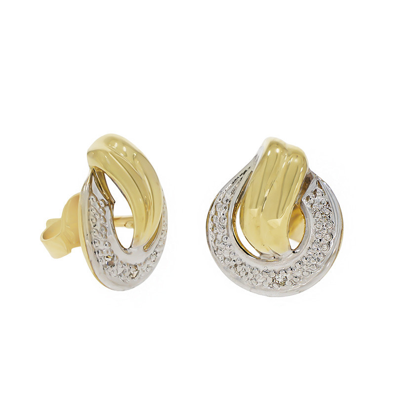 Cercei, Aur Mixt, 14 k, 2.03 gr, Cod Produs: 804638 - Tezaurshop.ro