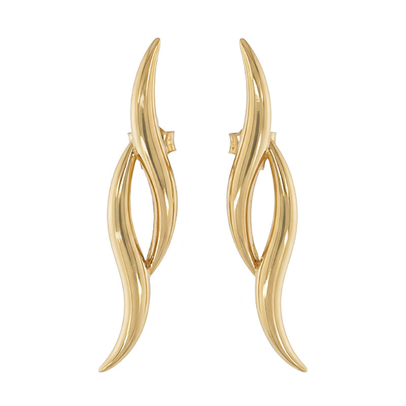 Cercei, Aur Galben, 18 k, 0.85 gr, Cod Produs: 804883 - Tezaurshop.ro