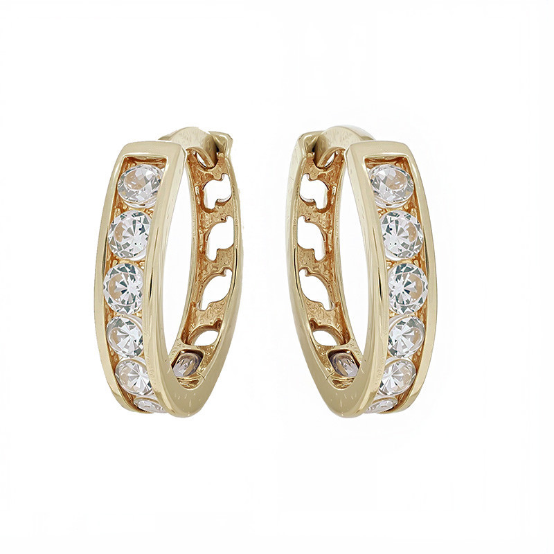 anvelope tractor 14/38 second Cercei, Aur Galben, 14 k, 1.66 gr, Cod Produs: 805268