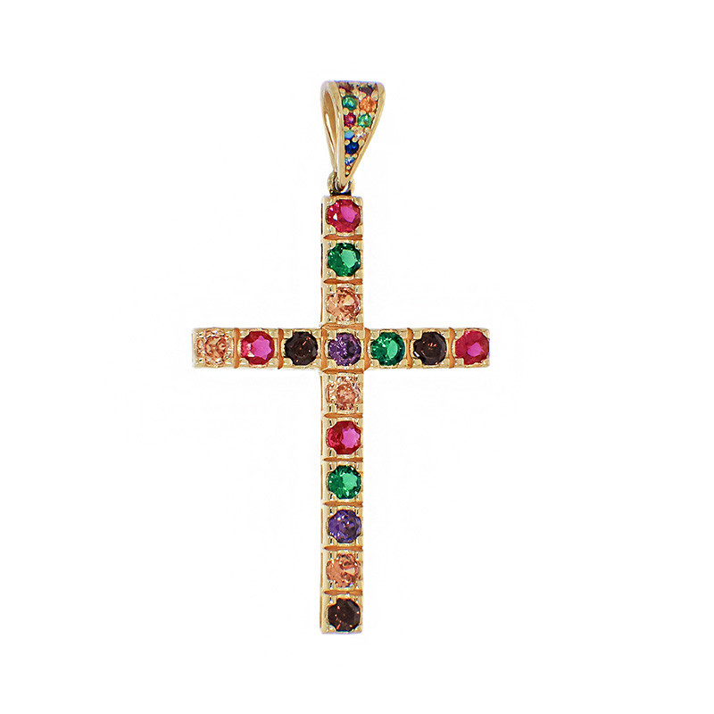 Pandantiv Cruce, Aur Galben, 14 k, 3.51 gr, Cod Produs: 805463 - Tezaurshop.ro