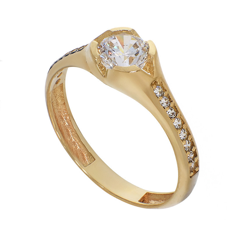 Inel De Logodna, Aur Galben, 14 k, 1.53 gr, Cod Produs: 805723 - Tezaurshop.ro