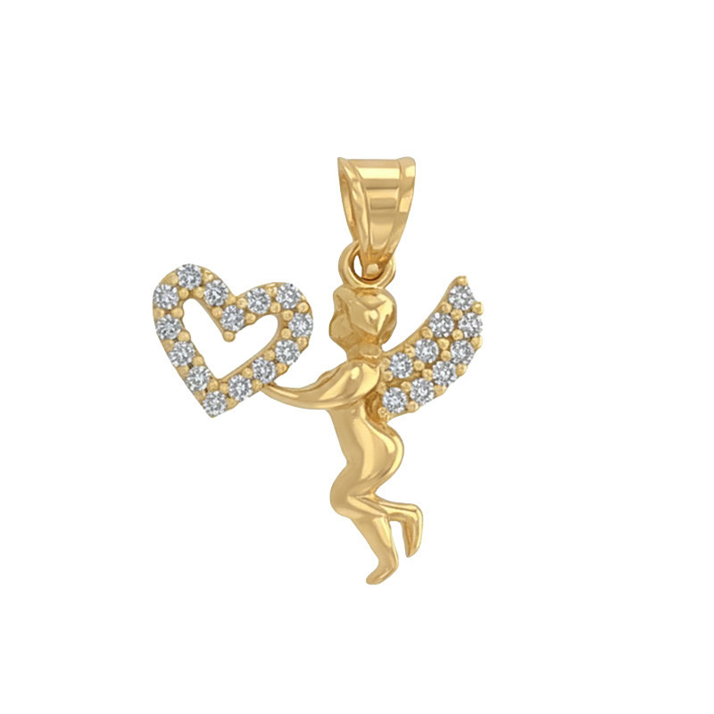 nume de cod: k 9 Pandantiv, Aur Galben, 14 k, 1.37 gr, Cod Produs: 805903