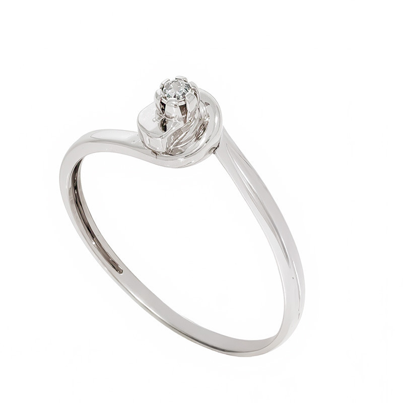 anvelope 2,75/18 Inel, Aur Alb, 18 k, 1.17 gr, Cod Produs: 806042