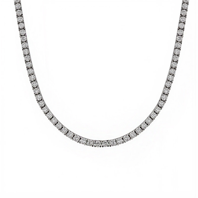 Colier, Aur Alb, 14 k, 22.7 gr, Cod Produs: 806047 - Tezaurshop.ro