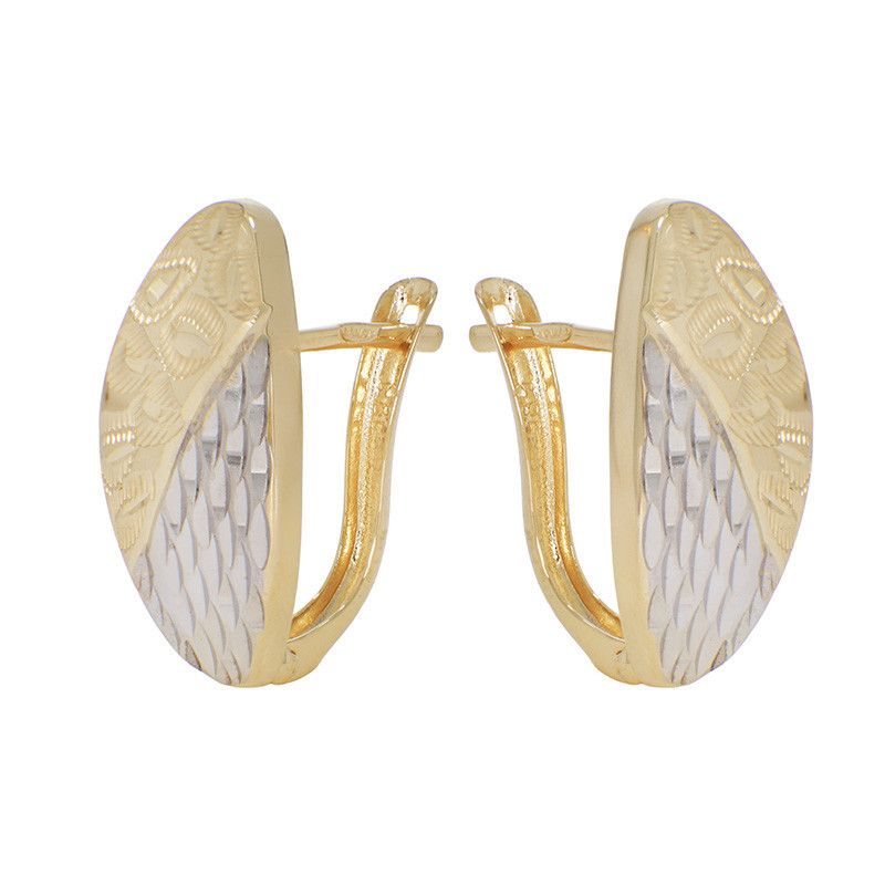 Cercei, Aur Mixt, 14 k, 2.18 gr, Cod Produs: 806780 - Tezaurshop.ro