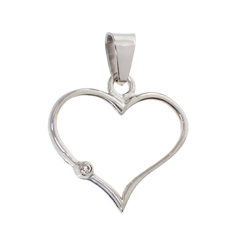 Pandantiv, Aur Alb, 14 k, 1.35 gr, Cod Produs: 806846 - Tezaurshop.ro