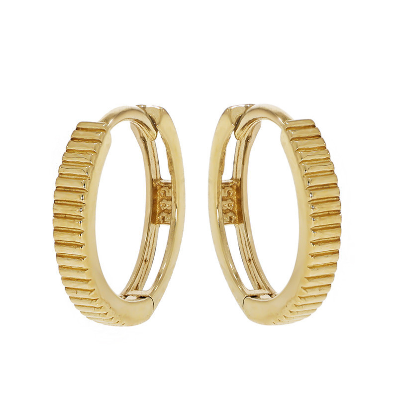 anvelope tractor 14/38 second Cercei, Aur Galben, 14 k, 2.11 gr, Cod Produs: 807033