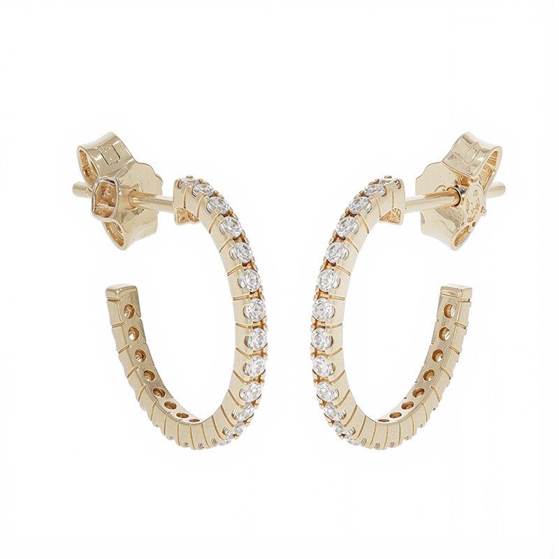 Cercei, Aur Galben, 14 k, 1.81 gr, Cod Produs: 807060 - Tezaurshop.ro