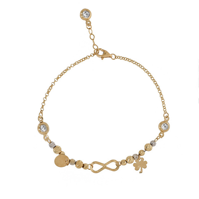 Bratara, Aur Mixt, 14 k, 3.33 gr, Cod Produs: 807106 - Tezaurshop.ro