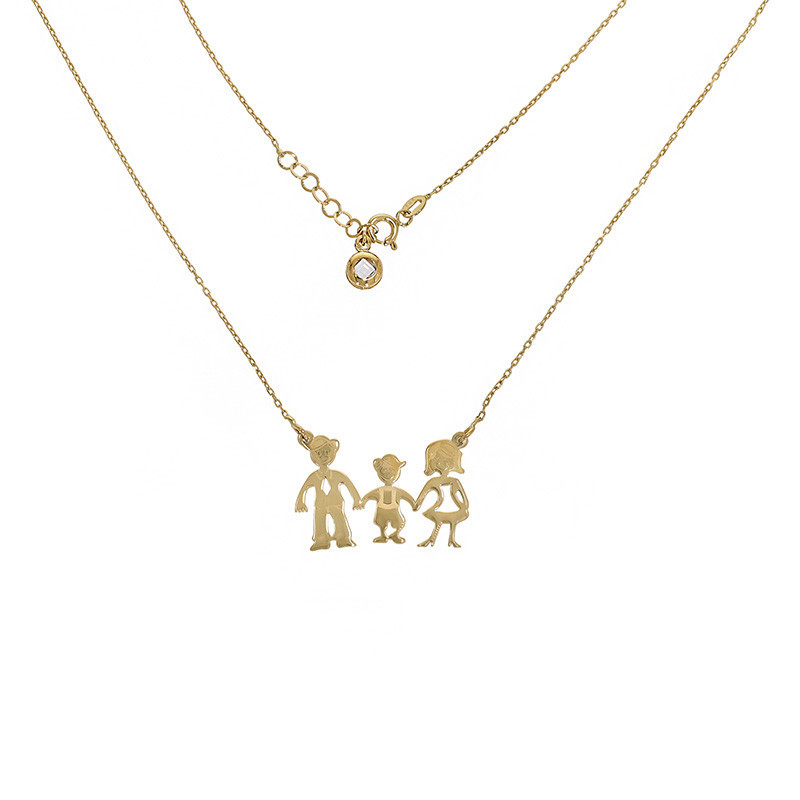 nume de cod: k 9 Colier, Aur Galben, 14 k, 3.41 gr, Cod Produs: 807316