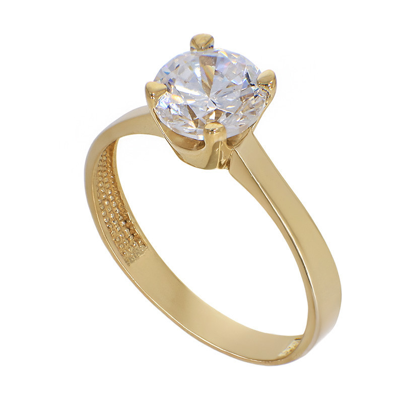 nume de cod: k 9 Inel De Logodna, Aur Galben, 14 k, 2.21 gr, Cod Produs: 807351