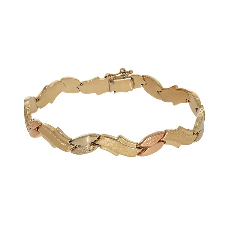 Bratara, Aur Mixt, 18 k, 9.19 gr, Cod Produs: 807420 - Tezaurshop.ro