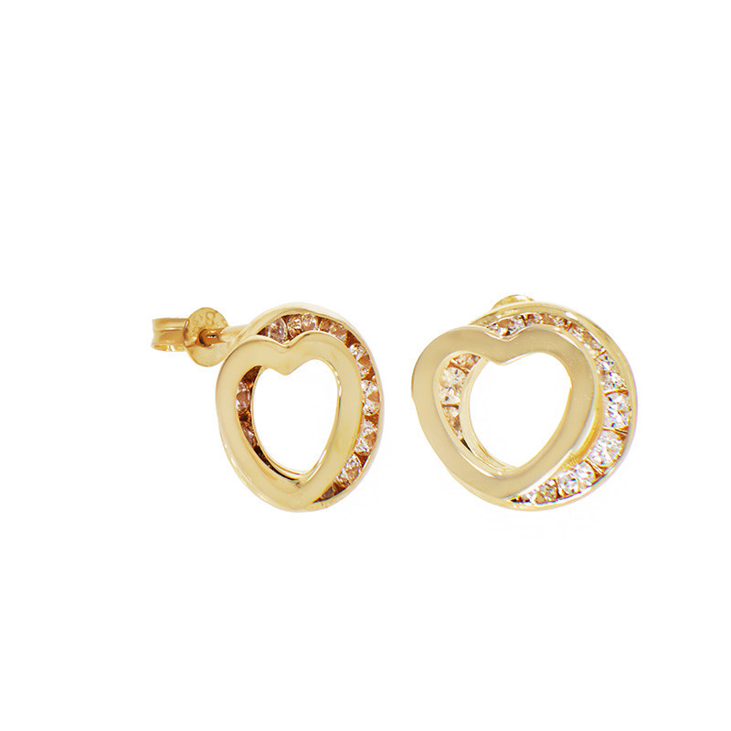 ceas aur Cercei, Aur Galben, 14 k, 1.26 gr, Cod Produs: 807524