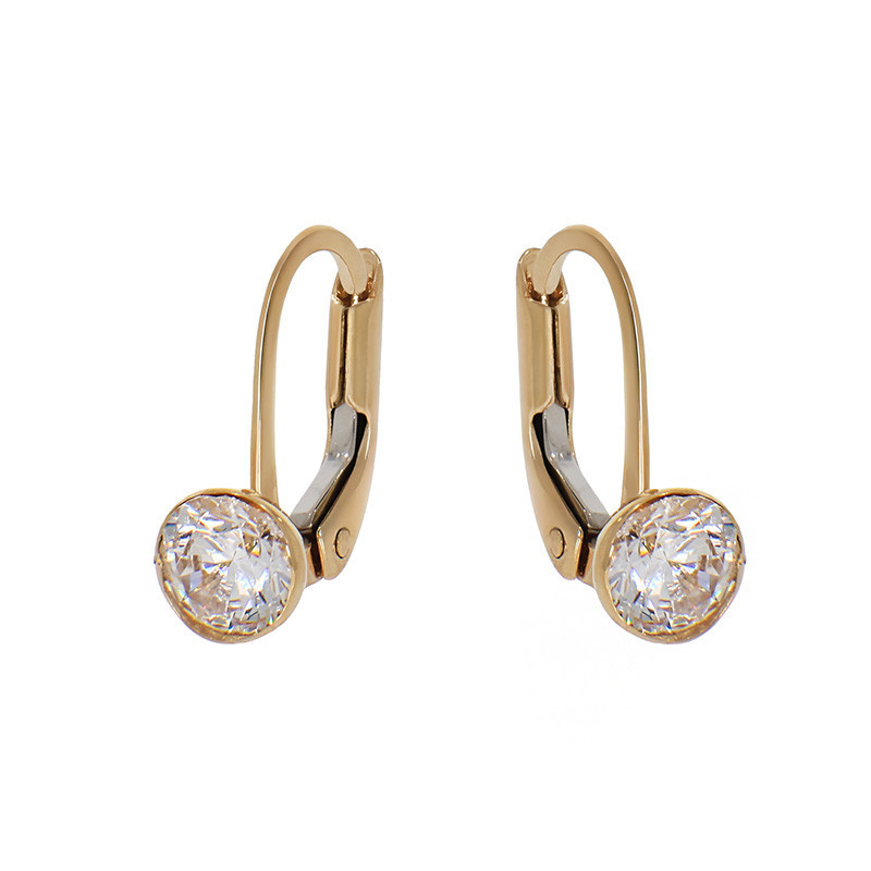 Cercei, Aur Galben, 14 k, 1.03 gr, Cod Produs: 807589 - Tezaurshop.ro