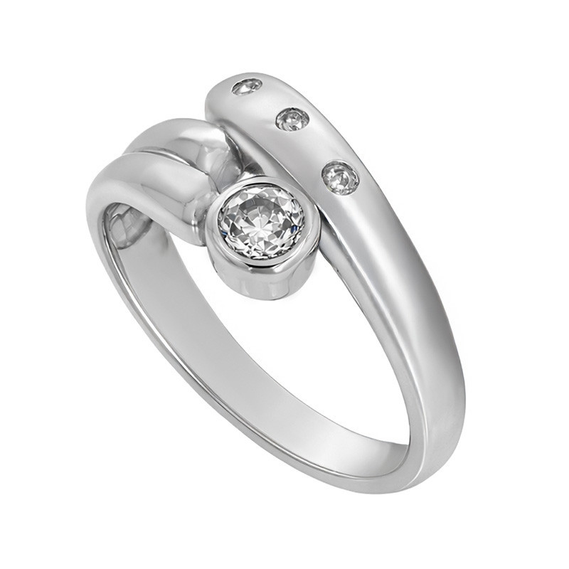 Inel, Aur Alb, 14 k, 4.06 gr, Cod Produs: 807684 - Tezaurshop.ro