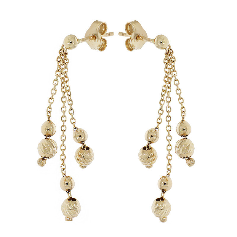 bratari snur aur Cercei, Aur Galben, 14 k, 2.35 gr, Cod Produs: 807735