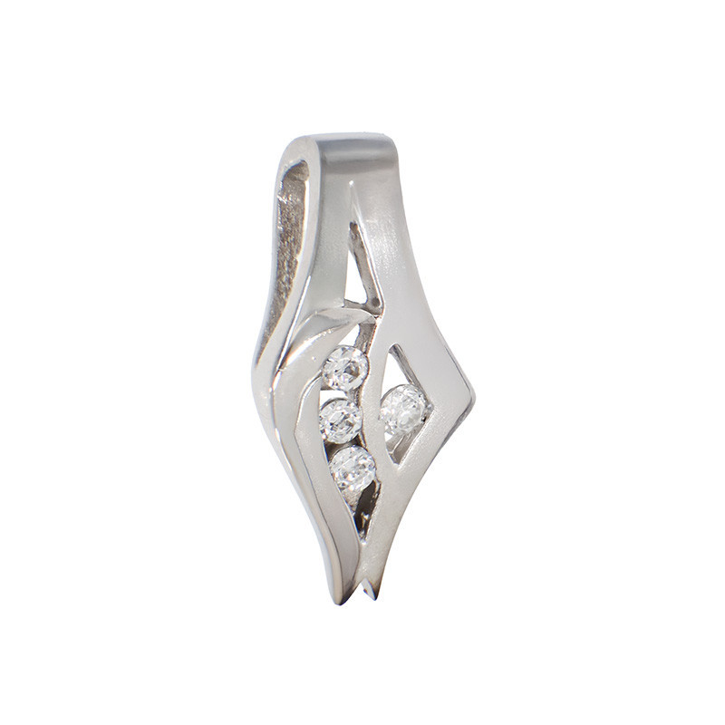 Pandantiv, Aur Alb, 14 k, 1.7 gr, Cod Produs: 807840 - Tezaurshop.ro
