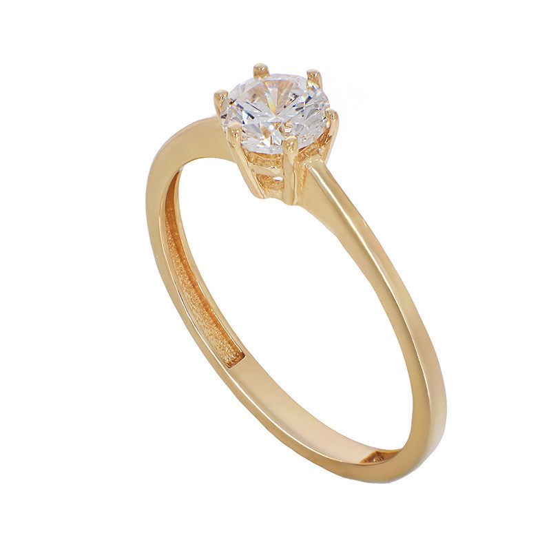 Inel De Logodna, Aur Galben, 14 k, 1.8 gr, Cod Produs: 807906 - Tezaurshop.ro