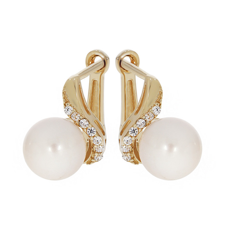 Cercei, Aur Galben, 14 k, 3.14 gr, Cod Produs: 808062 - Tezaurshop.ro