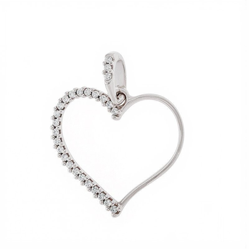 Pandantiv, Aur Alb, 18 k, 0.96 gr, Cod Produs: 808143 - Tezaurshop.ro