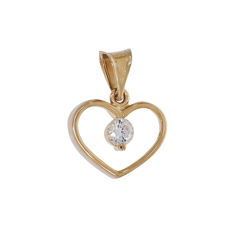 nume de cod: k 9 Pandantiv, Aur Galben, 14 k, 1 gr, Cod Produs: 808411