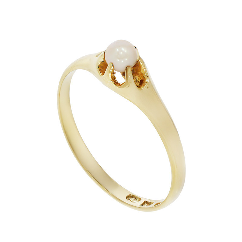 Inel De Logodna, Aur Galben, 18 k, 1.78 gr, Cod Produs: 809107 - Tezaurshop.ro