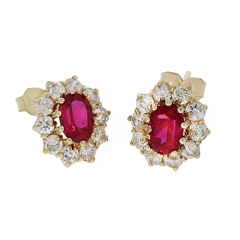 cercei aur alb tortite Cercei, Aur Galben, 14 k, 3.9 gr, Cod Produs: 809125