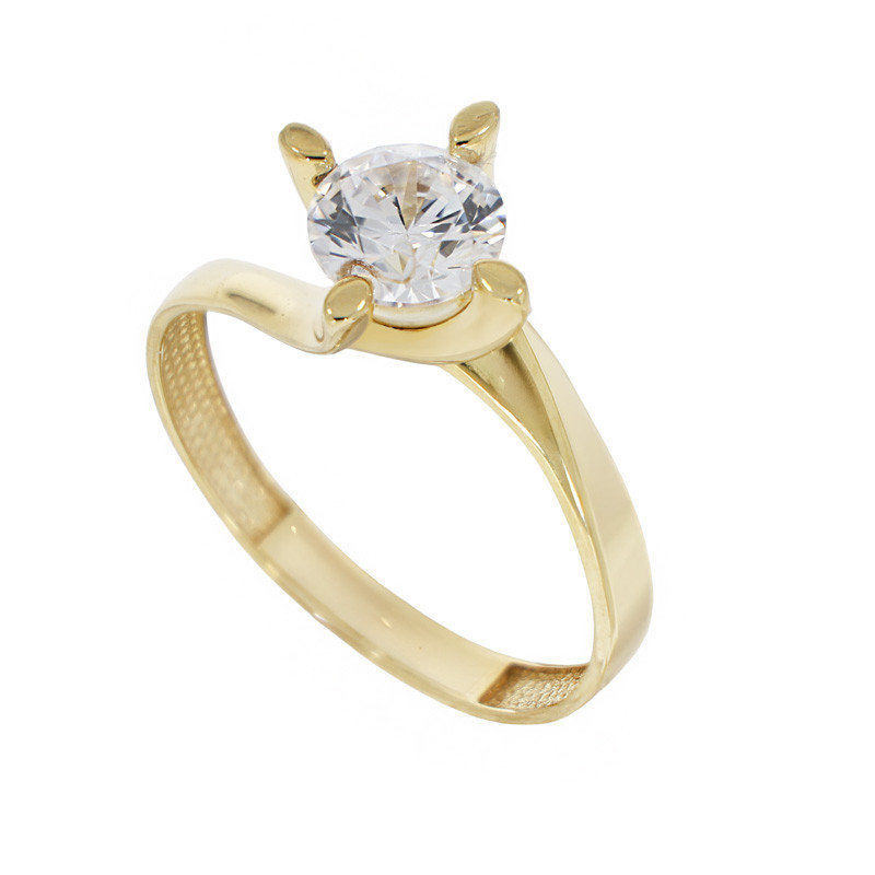 Inel De Logodna, Aur Galben, 14 k, 2.28 gr, Cod Produs: 809130 - Tezaurshop.ro
