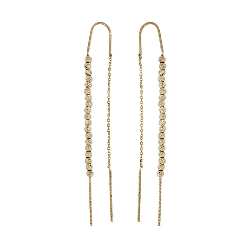 bratari snur aur Cercei, Aur Galben, 14 k, 2.61 gr, Cod Produs: 809227