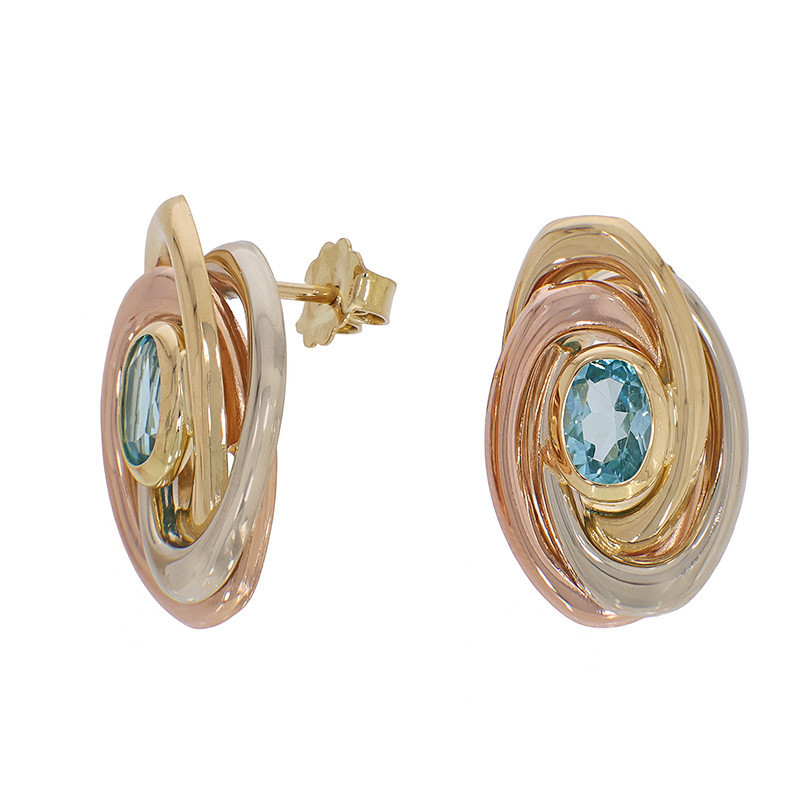 Cercei, Aur Mixt, 18 k, 6.13 gr, Cod Produs: 809324 - Tezaurshop.ro