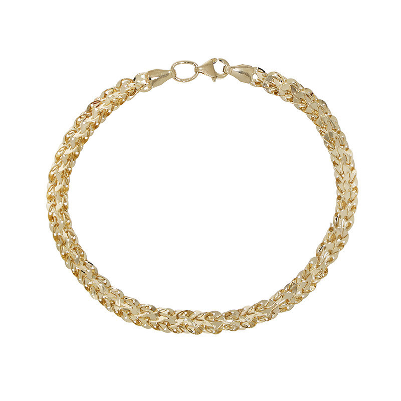 anvelope tractor 14/38 second Bratara, Aur Galben, 14 k, 4.14 gr, Cod Produs: 809444