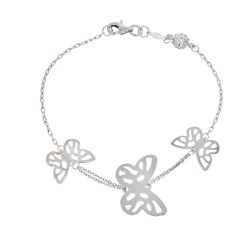 anvelope 2,75/18 Bratara, Aur Alb, 18 k, 3.58 gr, Cod Produs: 809473