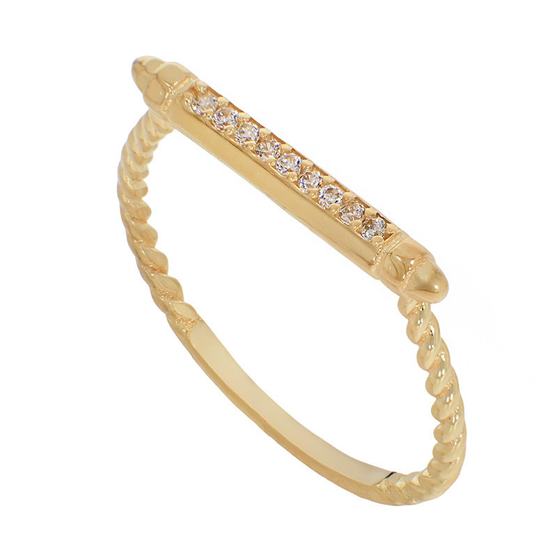 ceas aur Inel, Aur Galben, 14 k, 1.51 gr, Cod Produs: 809722