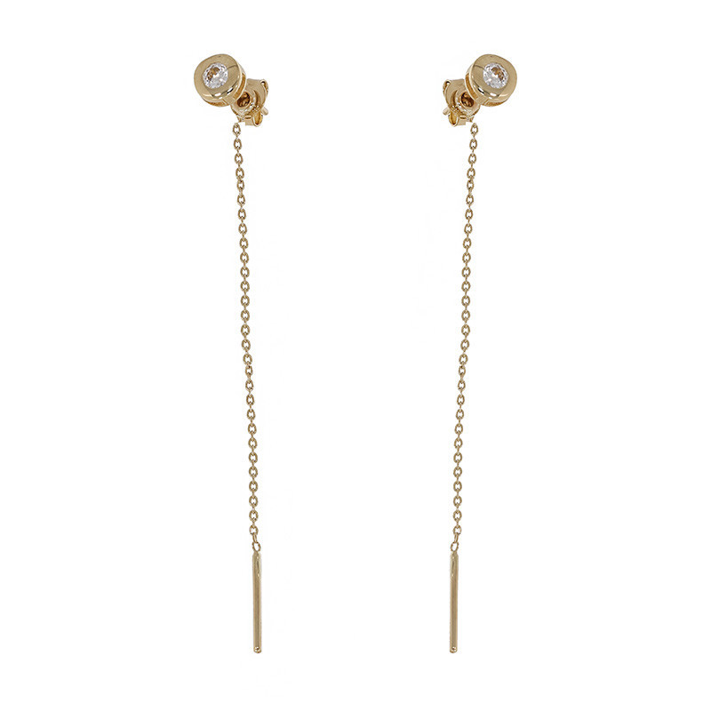 Cercei, Aur Galben, 14 k, 1.75 gr, Cod Produs: 809948 - Tezaurshop.ro