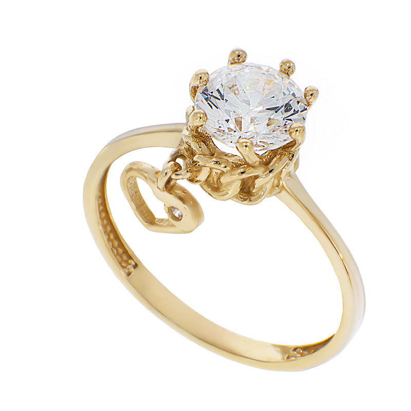 Inel De Logodna, Aur Galben, 14 k, 2.36 gr, Cod Produs: 809949 - Tezaurshop.ro