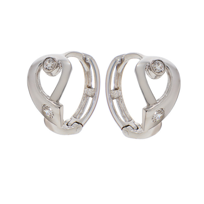 cercei aur alb tortite Cercei, Aur Alb, 14 k, 2.52 gr, Cod Produs: 809974